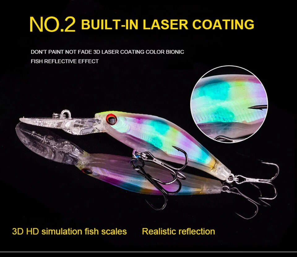 Title 5, Iscas Luya para Pesca Externa, Hard Sinking Wat...