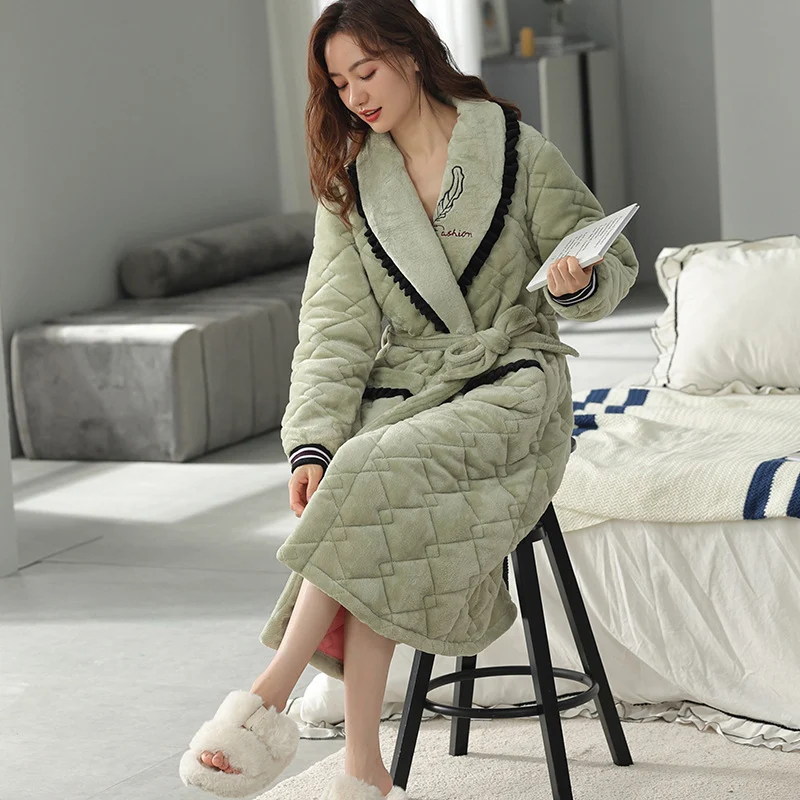 Title 6, Womens Winter Thickened Mid-length Quilted Cor...