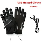 USB Electric Heated Gloves Winter Outdoors Sports Skiing Warm Waterproof Non-slip Protection — photo 19