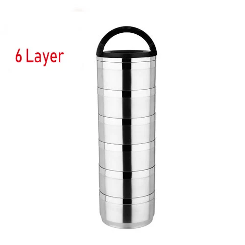 Title 8, 304 Stainless Steel Multi-Layer Lunch Box. Enjo...