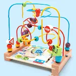 Labirinto Andador para Bebês Brinquedo de Bolas Estimula Coordenação Motora Fina e Exploração Divertida para Crianças — foto 2