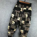 Pantalones Casuales Estampados Sueltos para Hombre Comodidad y Estilo Relajado Perfectos para el Día a Día Disfruta de la Libertad de Movimiento — foto 6