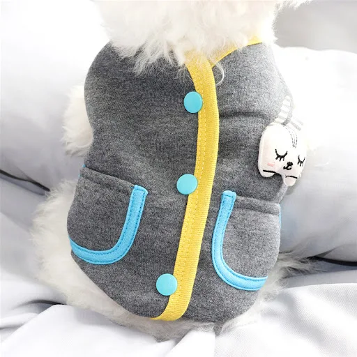 Title 2, Rabbit Cardigan Sweater Puppy Dog Clothes Warm ...