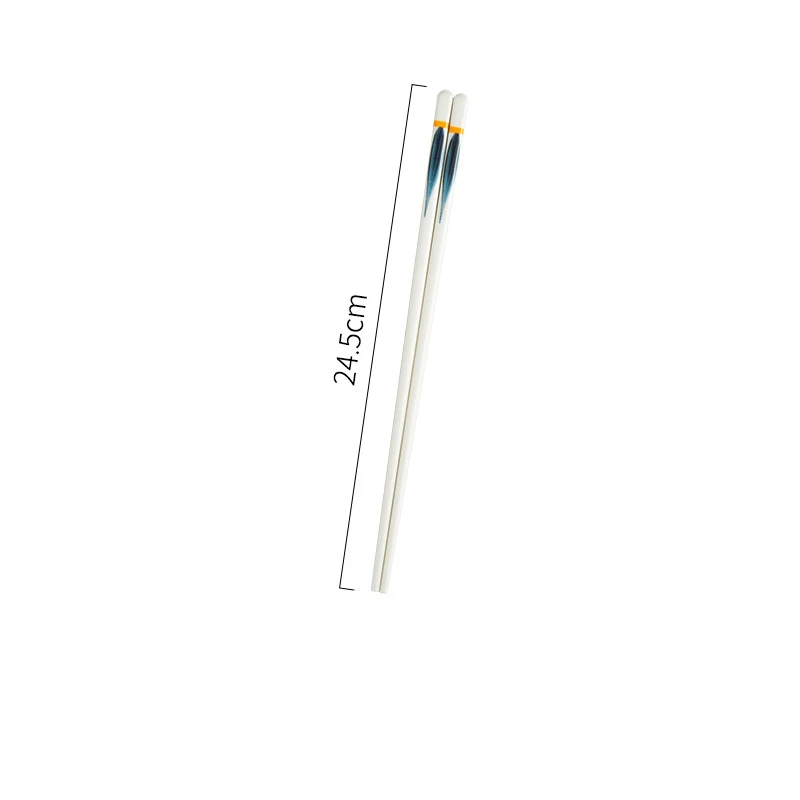 Premium Ceramic Chopsticks for Home Use, Mildew-Proof, High Temperature Resistant, Creative Personality Design for an El — photo 6