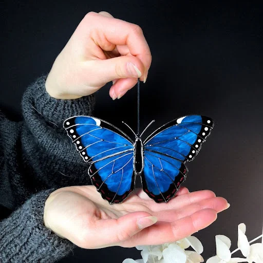 Title 5, Butterfly Light Catcher Sun Creative decor. Cap...