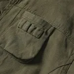 Jaqueta casual masculina retrô japonesa outono, estilo americano, multi-bolsos, jaqueta utilitária masculina, tendência da moda, confortável e estilosa. — foto 2