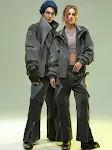 Corduroy Locomotive Style Slightly Flared Pants offer comfort and retro style. Perfect for everyday wear and special occ — photo 1
