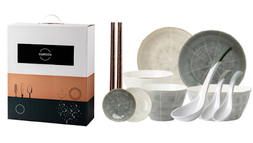 Title 17, Nordic Phnom Penh Light Luxury Ceramic Tablewar...