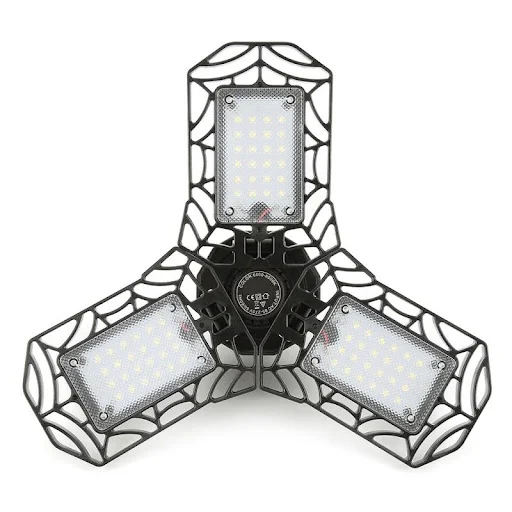 Title 8, 360 Degree 40W 60W Triple Garage Light, Deforma...