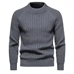 European Size Pure Color All-matching Youth Sweater Top. A versatile and stylish sweater, perfect for young people, easy — photo 5