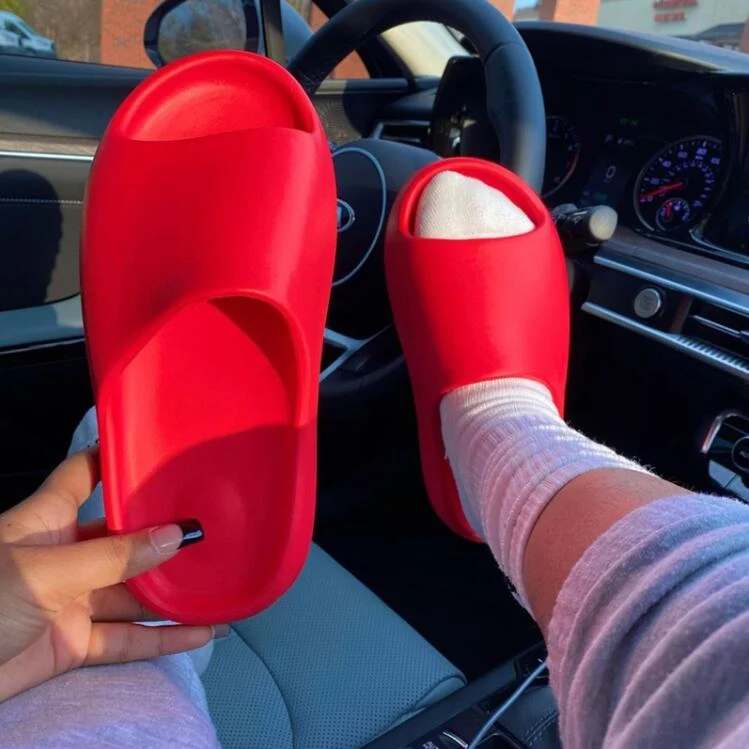 Women's Thick Bottom Sandals Stepping On Shit Slippers. Comfortable, durable sandals for everyday wear, perfect for indo — photo 2