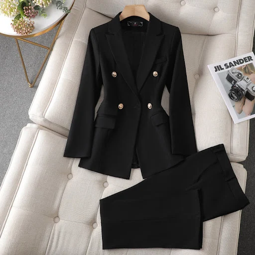 Title 5, Completo da donna business con giacca e pantalo...
