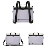 Bolsa crossbody unissex de moda simples, peça única, design clean e funcional para homens e mulheres. Ideal para o dia a dia com estilo. — foto 7