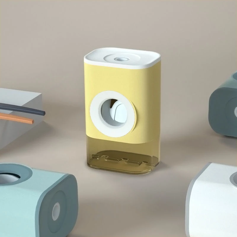 Title 3, Automatic Squeeze Toothpaste Dispenser and Toot...