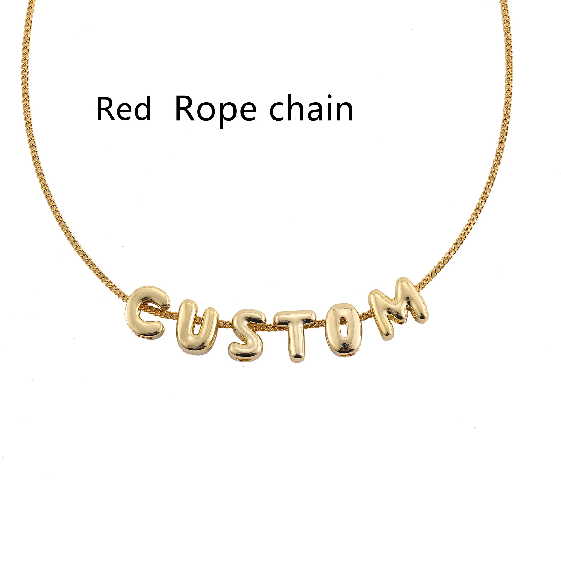 Colar DIY Personalizado de Aço Inoxidável com Letra Inglesa – Crie um colar único com sua inicial ou nome, elegante e resistente. — foto 10