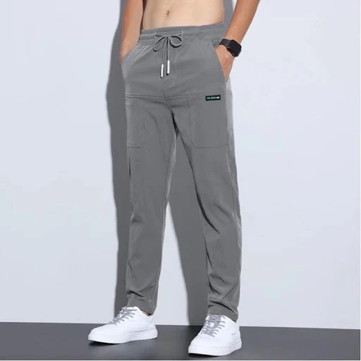 Title 3, Ice Silk Casual Mens Elastic Large Business Pa...