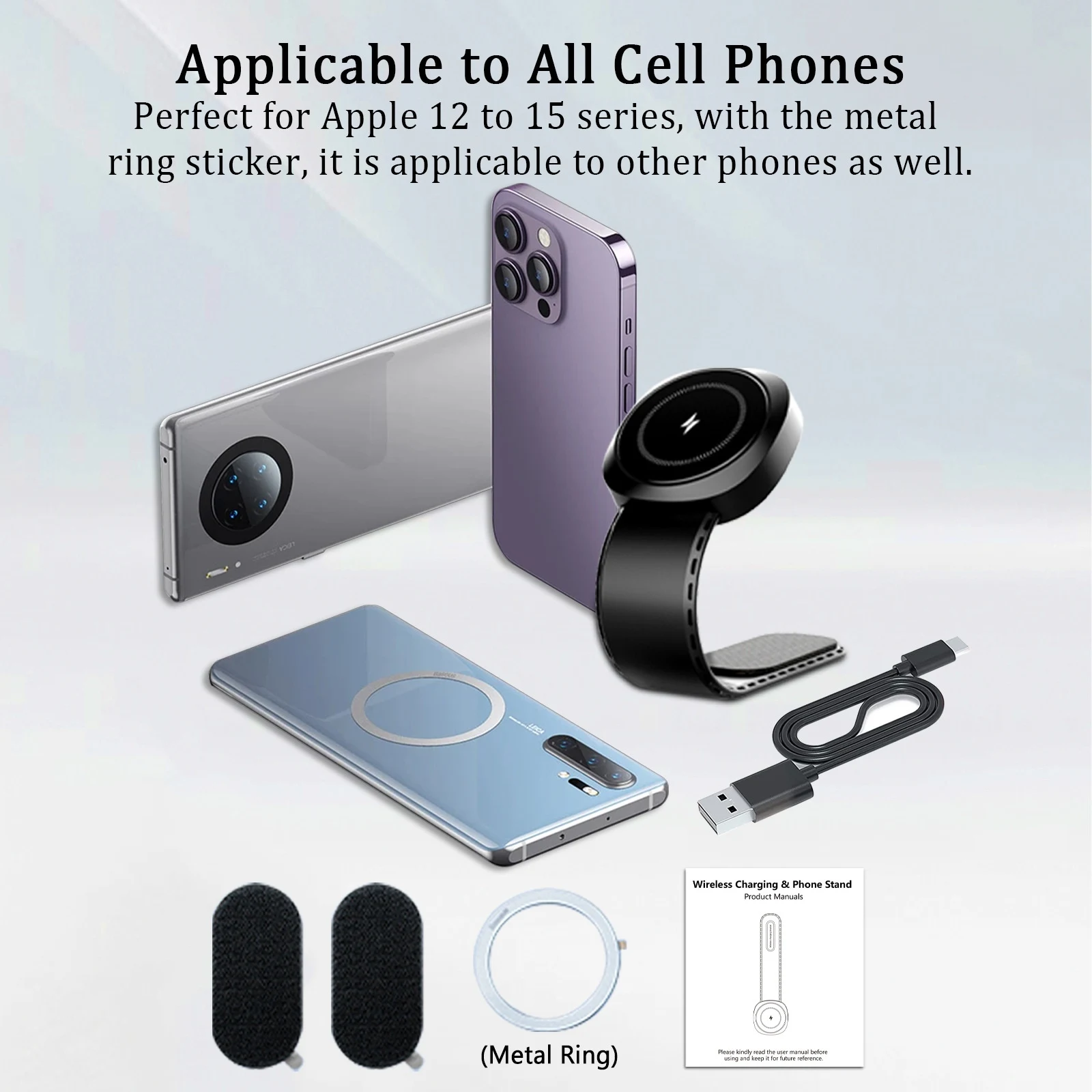 Title 4, Multifunctional Magnetic Mobile Phone Wireless ...