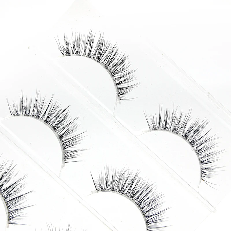 Handmade 3D stereo false eyelashes for a captivating look. Enhance your eyes with volume and a natural, stunning definit — photo 3
