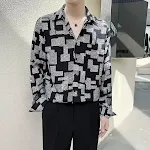 Summer Thin Shirt Men's Long Sleeve Casual, lightweight and breathable for warm weather. Comfortable and stylish, perfec — photo 1
