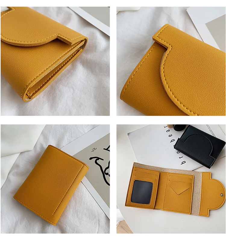 Title 8, Fashionable And Simple Short Wallet For Women