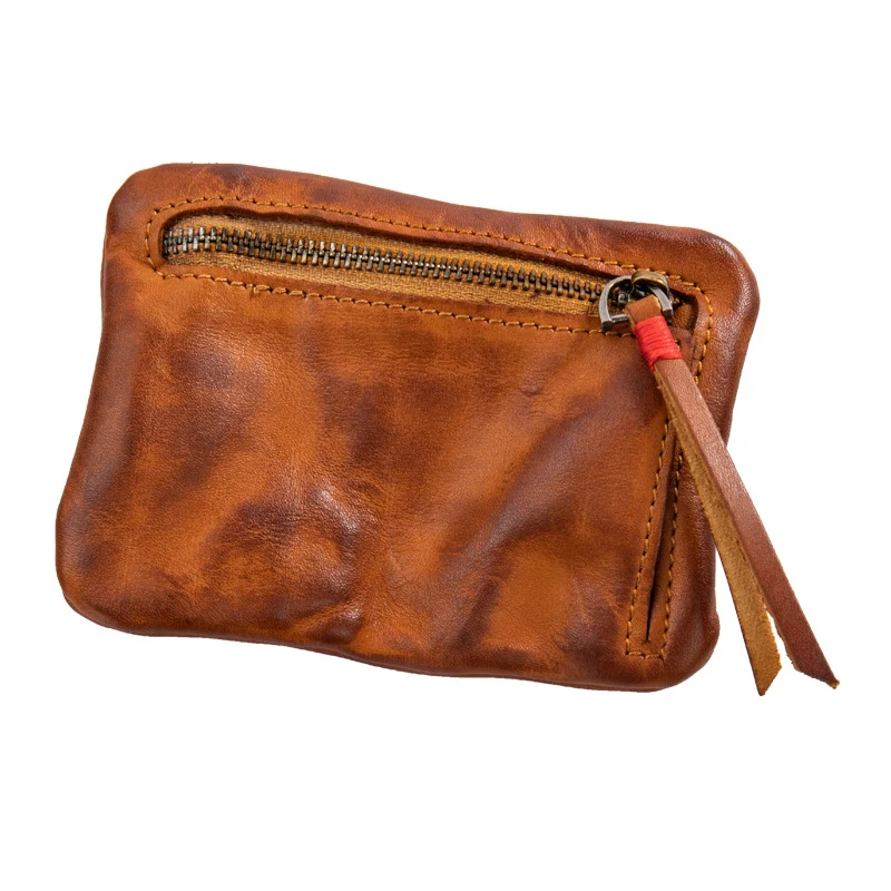 Mini Carteira Multifuncional Bolsa de Cartão Pequena Retrô. Leve seus itens essenciais com estilo e organização. Compacta, perfeita para o dia a dia. — foto 1