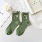 White lace cartoon stockings for spring and fall, Japanese JK socks, perfect for summer, a pile of stylish socks all yea — photo 8