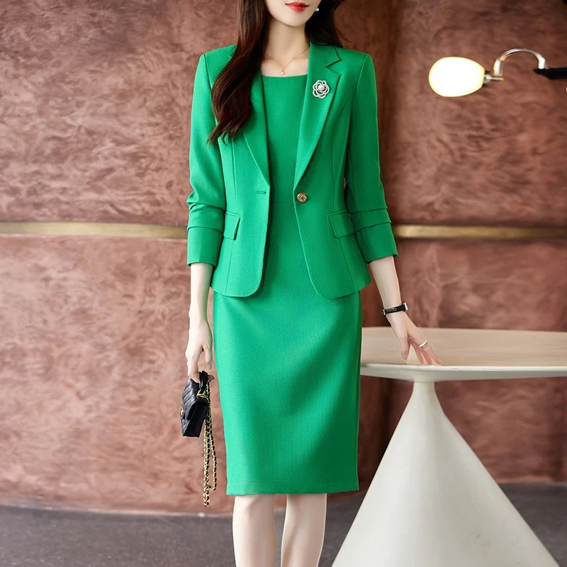 Jumpsuit gonna su misura professionale di alta qualità Stile Dea del Temperamento. Eleganza e raffinatezza per la donna moderna. — foto 29