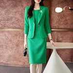 Jumpsuit gonna su misura professionale di alta qualità Stile Dea del Temperamento. Eleganza e raffinatezza per la donna moderna. — foto 29