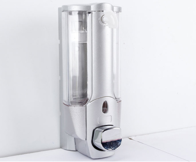 Manual soap dispenser for convenient and hygienic hand washing. Easy to use, refill, and clean. Perfect for home or busi — photo 4