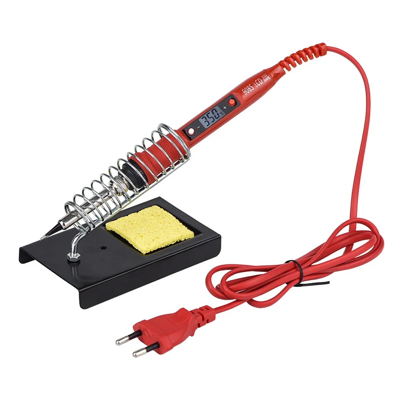 Constant temperature soldering iron kit for precise and reliable soldering. Digital temperature control, interchangeable — photo 2