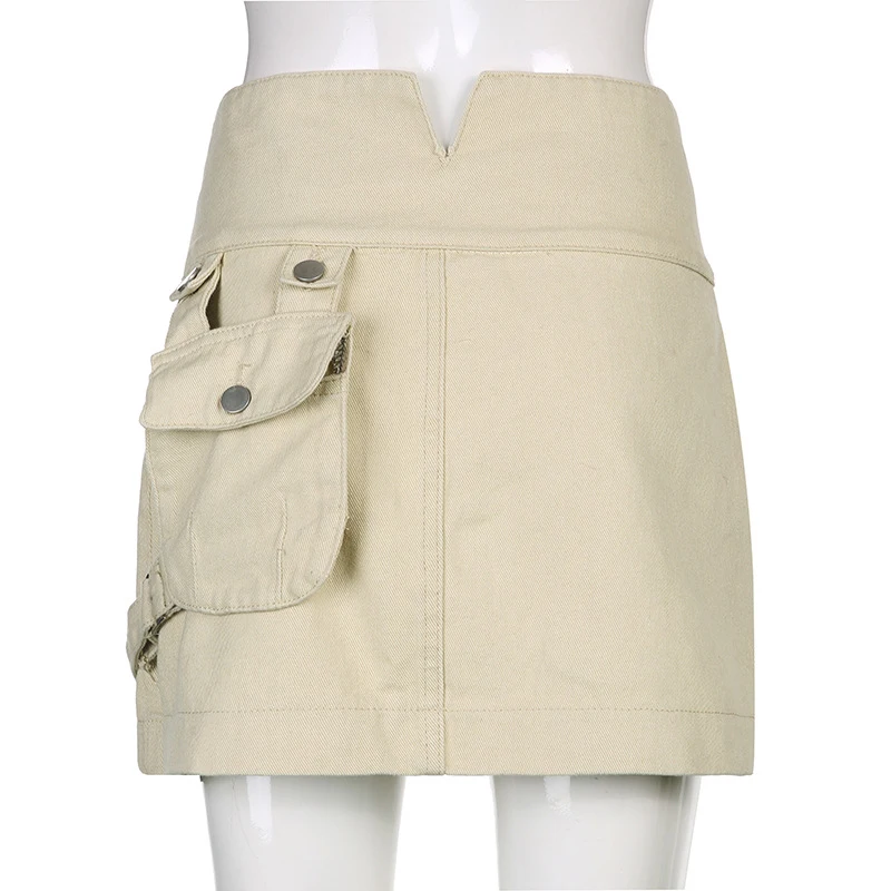 Title 10, Sommer Hot Girl Style Jeansrock mit hoher Taill...