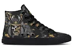 Printed Couple High-top Canvas Shoes, offering style and comfort for coordinated looks. Durable and uniquely designed fo — photo 6