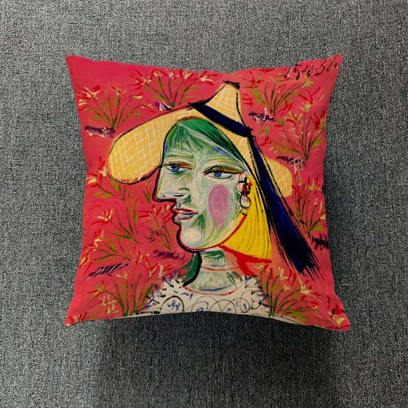 Capa de almofada criativa estilo europeu para sofá. Decore sua sala com elegância e conforto, proporcionando um toque especial ao ambiente. — foto 10