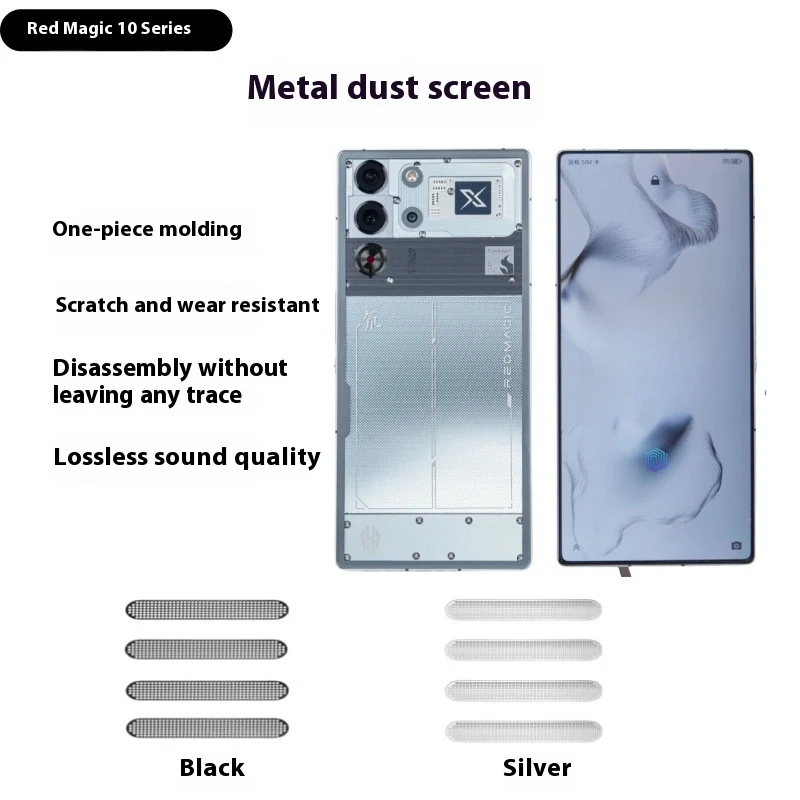 Title 10, REDMAGIC 10Pro Metal Dustproof Net. Protect you...