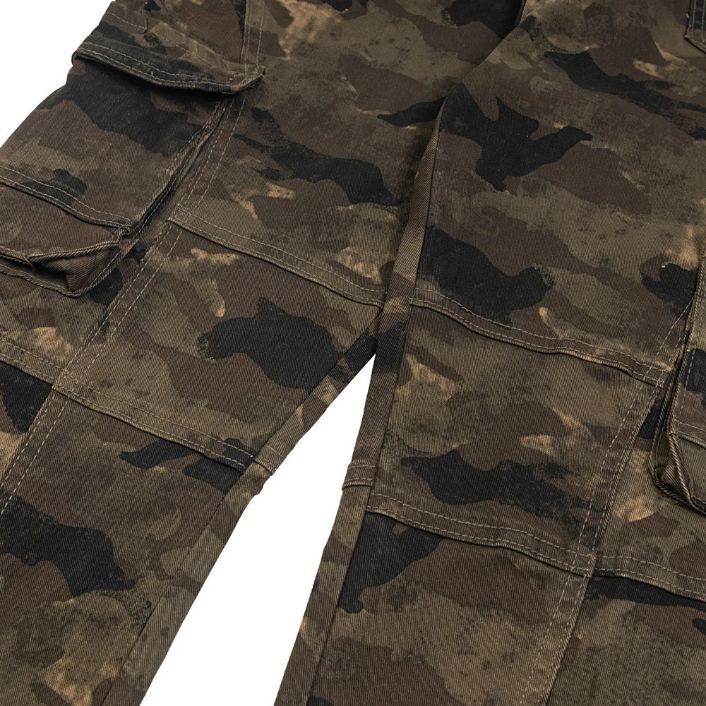 Men's Camouflage Work Trousers Fashionable Work Clothes Durable and Comfortable Perfect for outdoor activities and tough — photo 14