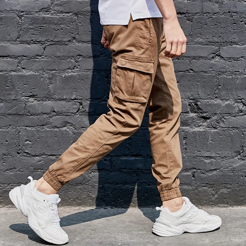 Autumn Men's Casual Military Fashion Slim Fit Jogger Pants Comfortable and Stylish Trousers Perfect for Everyday Wear an — photo 3