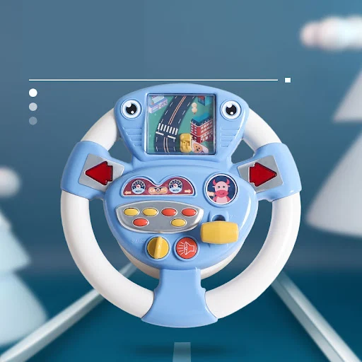 Title 2, Steering Wheel Simulation Childrens Multifunct...