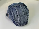 Two Curved Lines Dark Blue