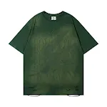 Camiseta Rasgada Masculina Solta Manga Curta Top Fresca e Confortável Verão Casual Estilo Moderno Ideal para Uso Diário e Atividades ao Ar Livre — foto 8