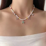 Colar de Pérolas Superior Doce e Cool para Mulheres, Estilo Sofisticado e Elegante, Ideal para Presentear ou Usar em Ocasiões Especiais. — foto 10