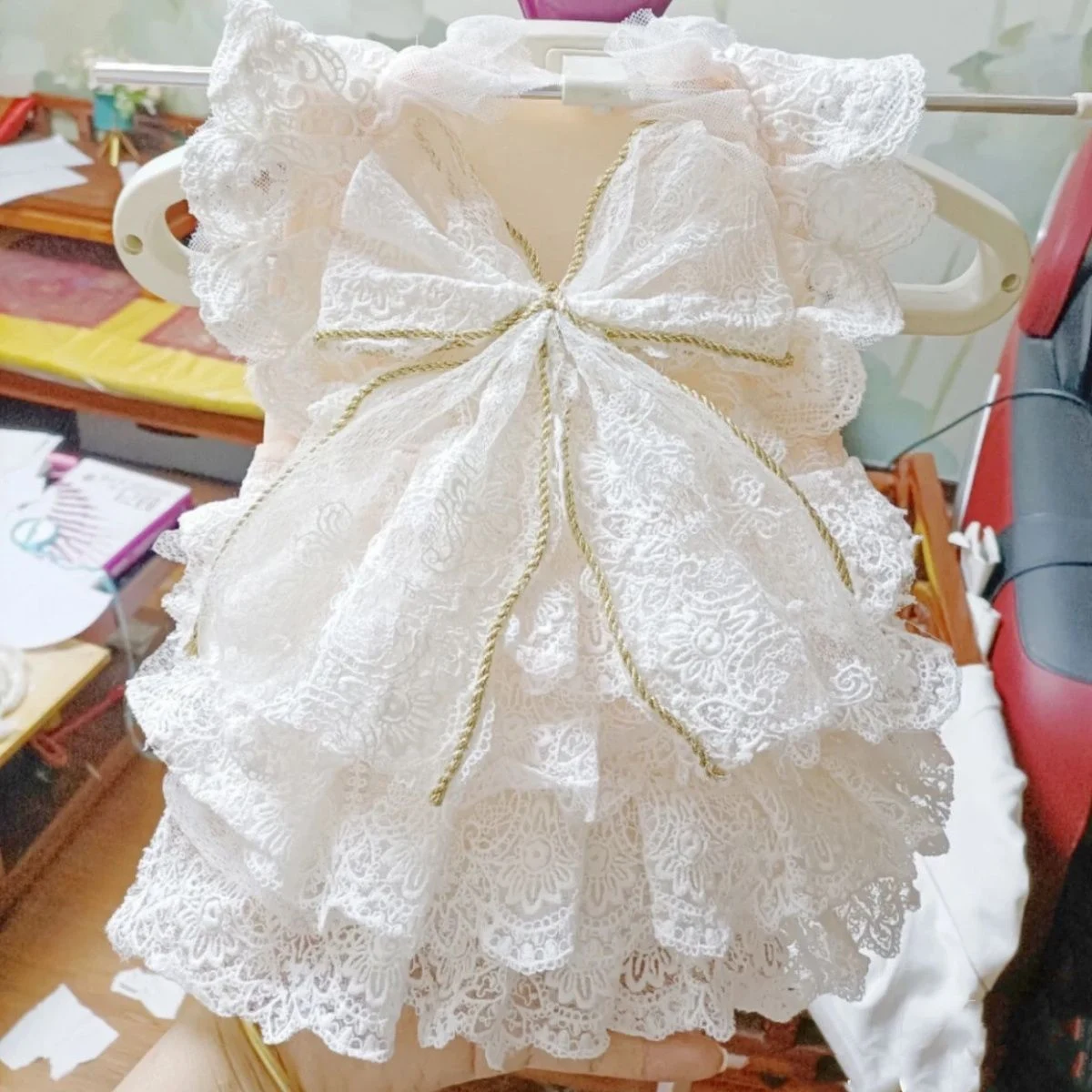 Title 6, Vestido delgado de princesa para perros, ropa d...