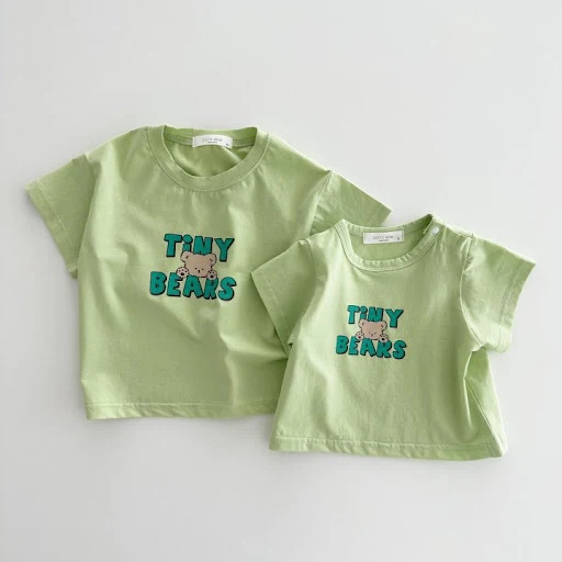 Title 4, Camiseta Bebê Manga Curta Verão Fina Leve Respi...