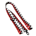 Red triangle dog leash