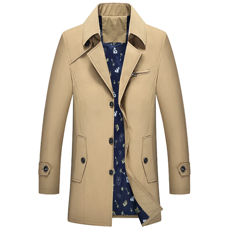 Korean Style Trendy Handsome Men's Coat, Business Casual Jacket for Spring and Autumn. Perfect for a stylish and profess — photo 3