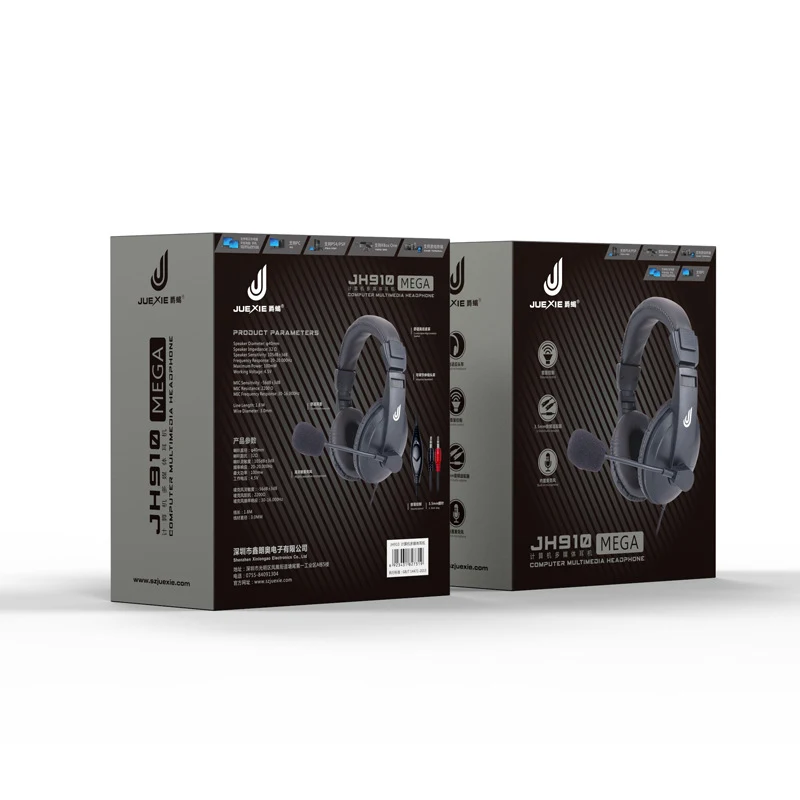 New hot-selling computer headset with cable and microphone. Experience crystal-clear sound and seamless communication fo — photo 2