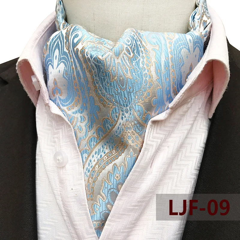 Sciarpa da Uomo Jacquard Poliestere Stile Britannico Calda ed elegante Perfetta per l'inverno Design classico e raffinato Comfort e stile per ogni occasione — foto 16
