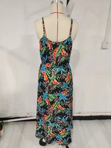 Title 12, V-neck Elegant Mid-length Dress