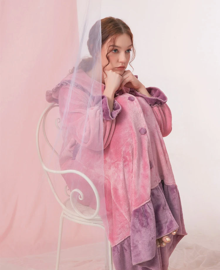 Title 3, Womens Winter Flannel Pajamas Long
