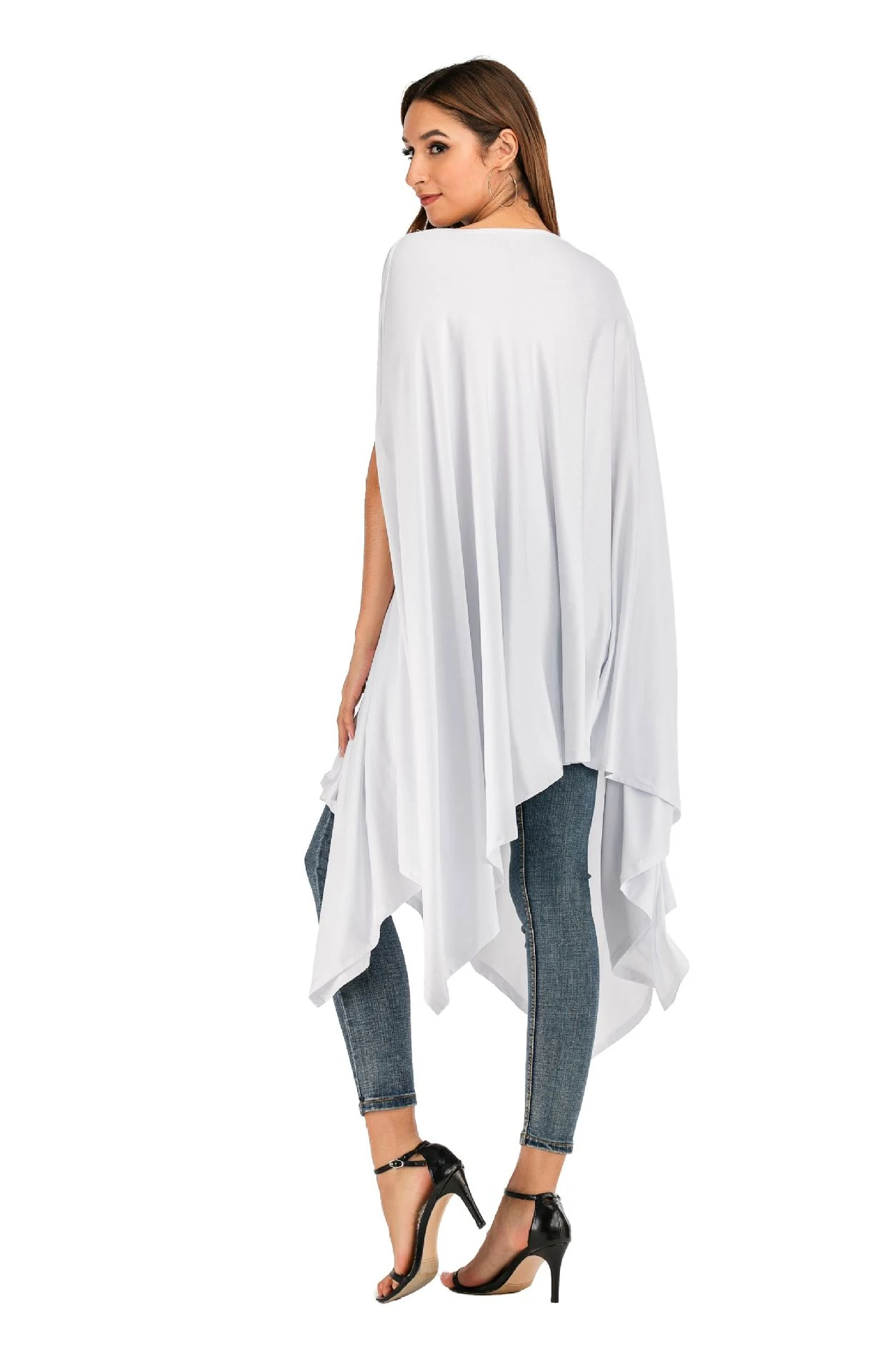 Women's Round Neck Solid Color Bat Sleeve Bottoming Shirt Comfortable and Versatile Everyday Wear Essential for Layering — photo 4