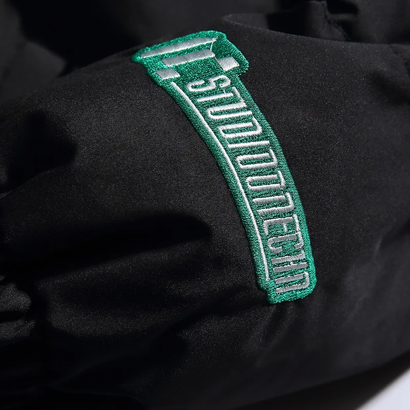 Title 4, Mens Solid Color Racing Elements Embroidered L...
